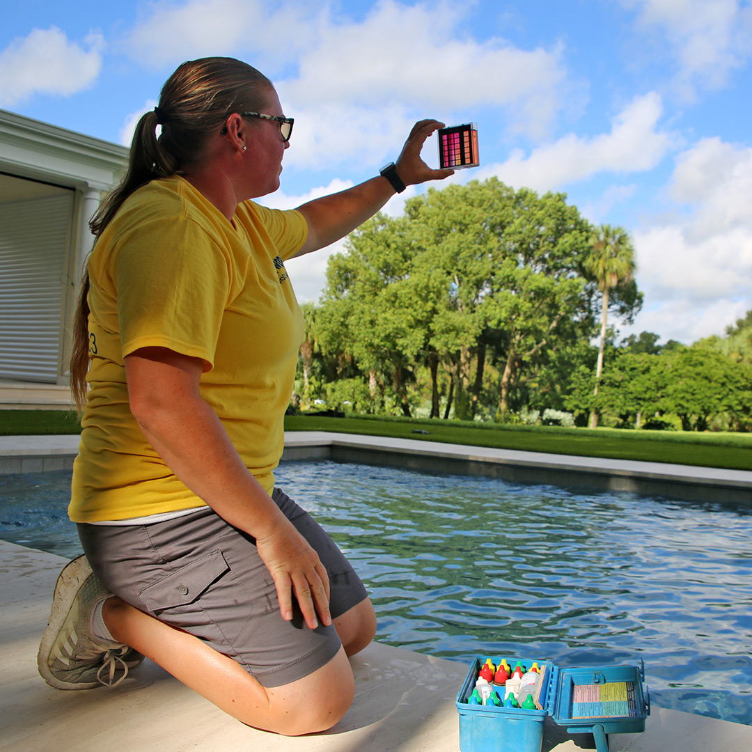 pool water testing in Plant City, FL